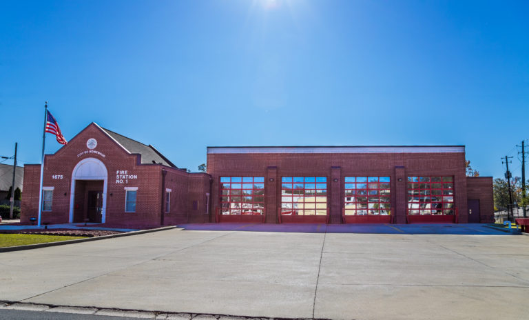 Front view of Station 1